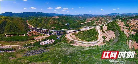 浩吉铁路(部分)图。