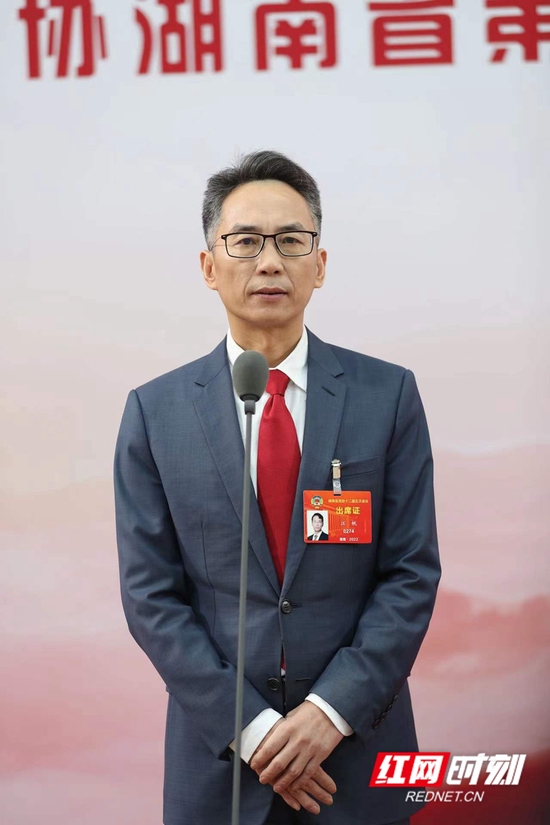湖南省政协委员、湖南人和人律师事务所董事局主席、湖南省律师协会副会长江帆。