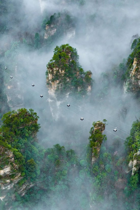 张家界天子山。图/李小龙