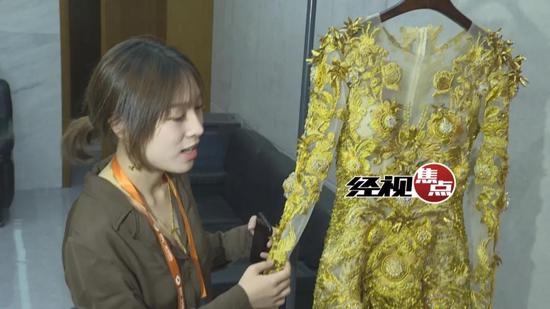郭培工作室工作人员 刘菁妍: