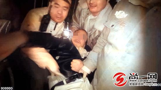 救援现场。图片由武陵公安提供