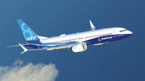 波音737MAX8型飞机。