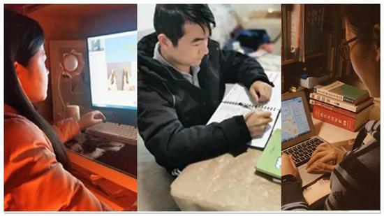 为确保在线教育的顺利实施,广益中学和华夏学校的老师们不辞辛劳日夜备课