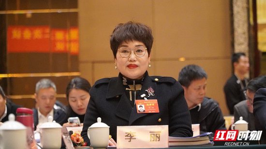 省人大代表李丽。