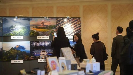 湖南文化旅游推介会(东京)风光图片和非遗展现场
