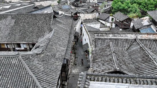 洪江古商城的窨子屋是标志性建筑