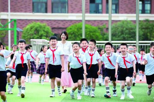  用“心”守护每个孩子的笑脸。长沙市芙蓉区马坡岭小学供图