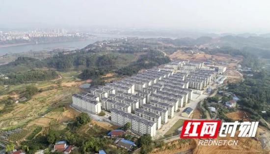 沅陵县太安易地搬迁安置点。