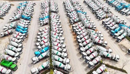  三一专用汽车工厂。邵阳日报记者申兴刚 摄