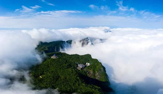 天门山云海。图/覃少波&nbsp;