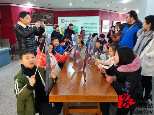 雨湖区非遗项目亮相湖南省文化馆