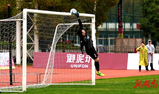 季军争夺比赛现场