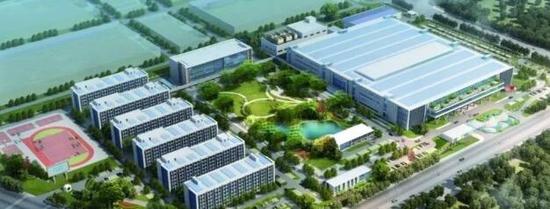伟创力长沙智能制造产业园工程效果图。