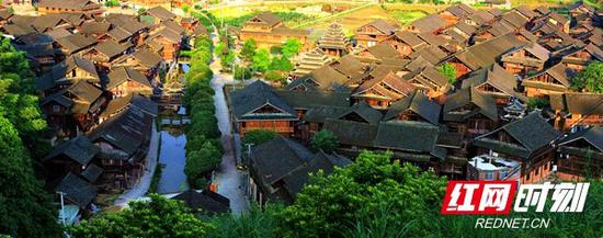 皇都侗文化村。林安权 摄