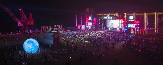 洞庭南路音乐节。图源 景区供图