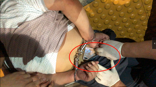 10年被抓8次惯偷再次犯案 在站台撒泼打滚被长铁警方抓获