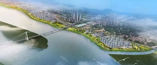 滨江体育公园效果图。