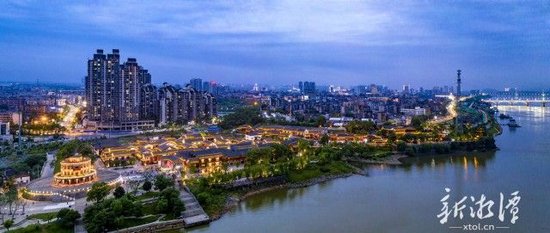 窑湾历史文化街区。（雨湖区委宣传部提供）