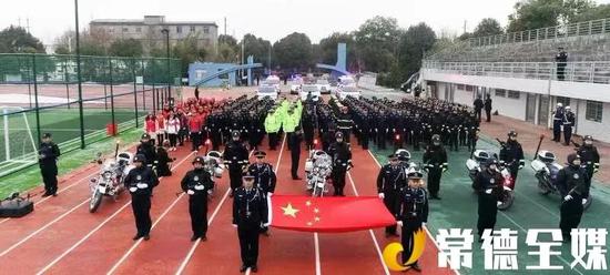 常德“津市快警”正式运行 最快一分钟可到达处警现场