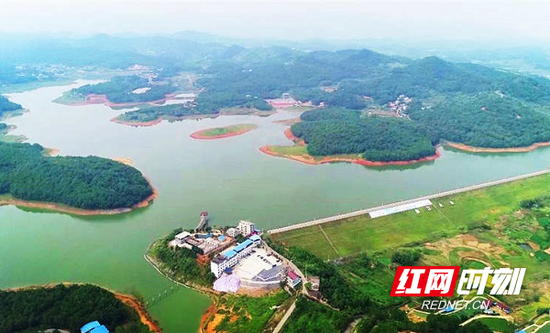 省级“美丽河湖”——邵阳县金江湖。