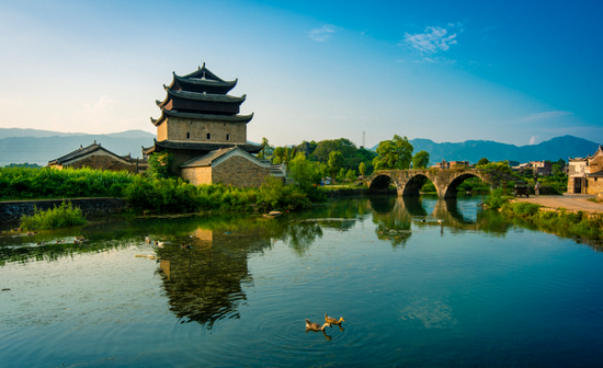 上甘棠景区。