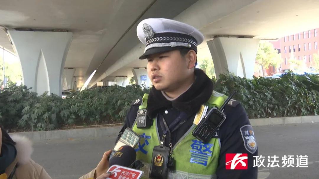 岳麓交警大队五中队辅警文聪