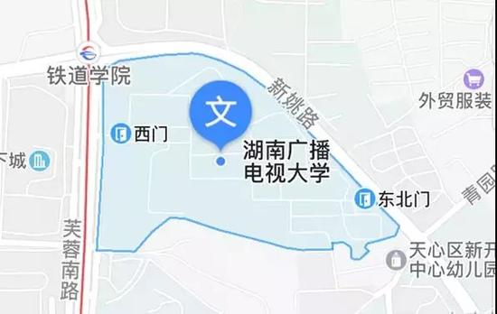 公务员笔试(长沙考区)考点地图出炉