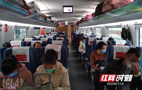 719名务工人员将乘坐专列直达浙江义乌,返岗复工。