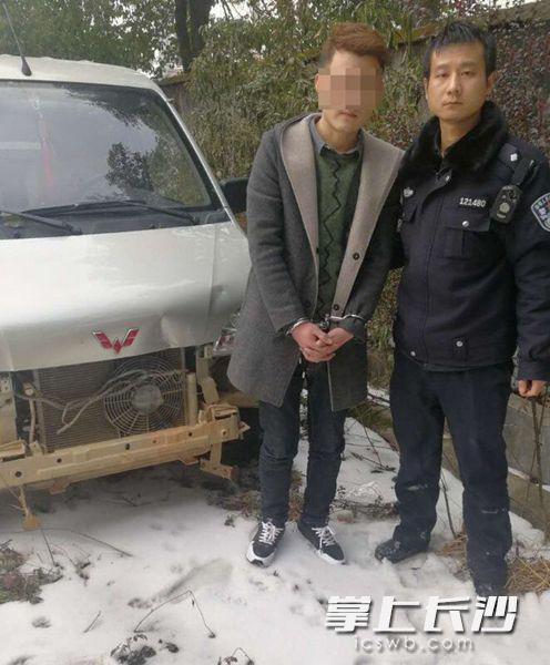 湖南男子无证酒驾还殴打他人 被依法拘留关到