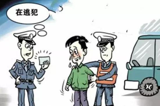 常德一逃犯去看守所探望  朋友  被民警逮个正着