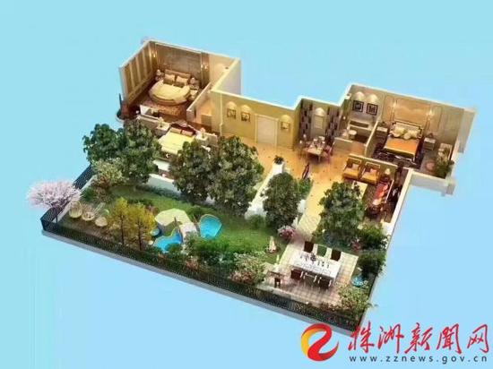 效果图(受访者 供图)