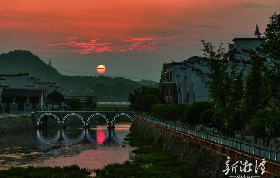 银田古镇。&nbsp;喻名才 摄