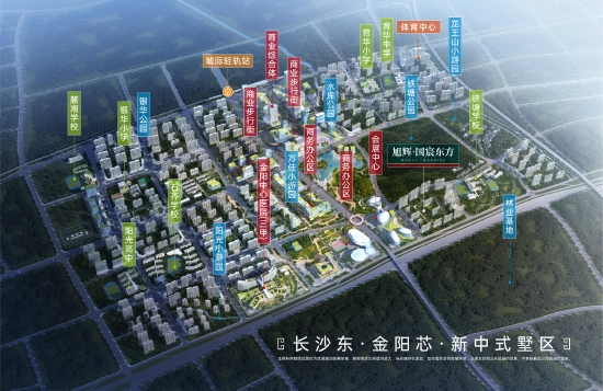 区位鸟瞰图