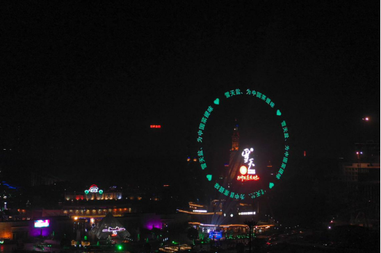 夜晚的芒果眼·摩天轮
