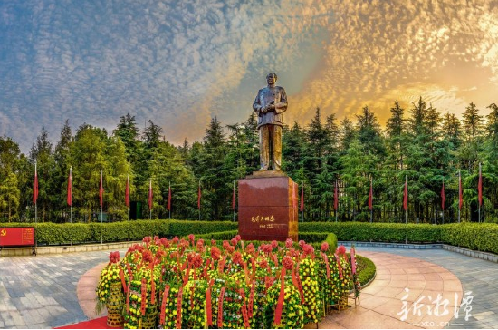 毛泽东广场。&nbsp; 喻名才 摄