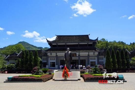 贺龙纪念馆。