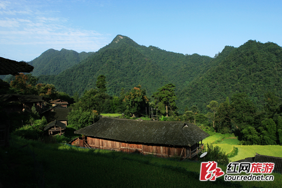 大山深处,借母溪风光秀美。