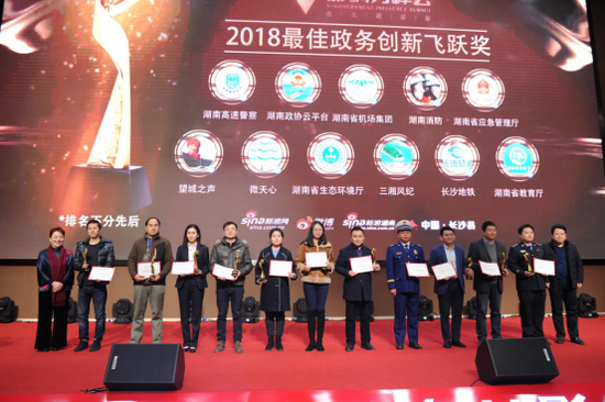 2018最佳政务创新飞跃奖