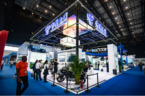 引领一带一路 服务智慧非洲 中国电信精彩亮相首届中非博览会