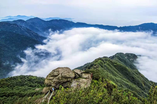 (南岳云海 摄影:陈涛)