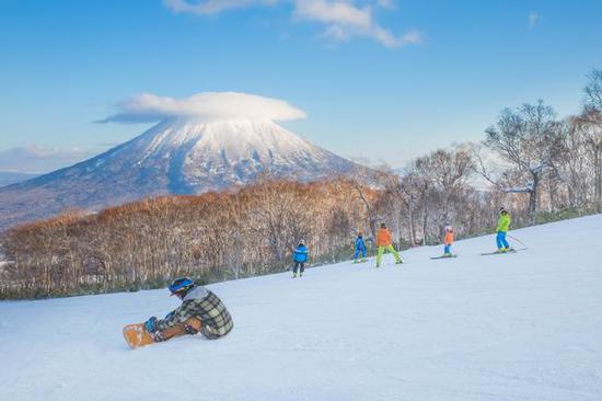 北海道雪场。