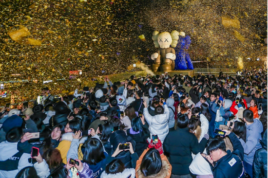 (长沙IFS 2021跨年倒数狂欢瞬间)