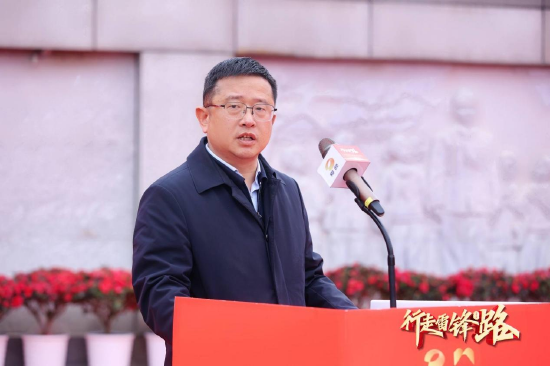 中共长沙市望城区委常委、宣传部长、区文明委副主任舒全球致辞