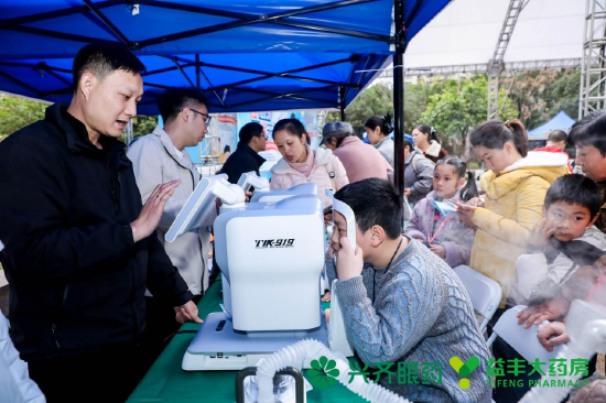 众多检测项目 长沙站公益活动亮点纷呈