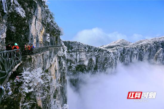 踏云鬼谷栈道。李东群 摄