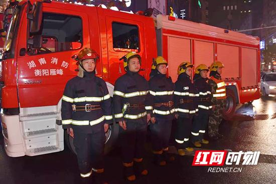 衡阳消防现场安保。