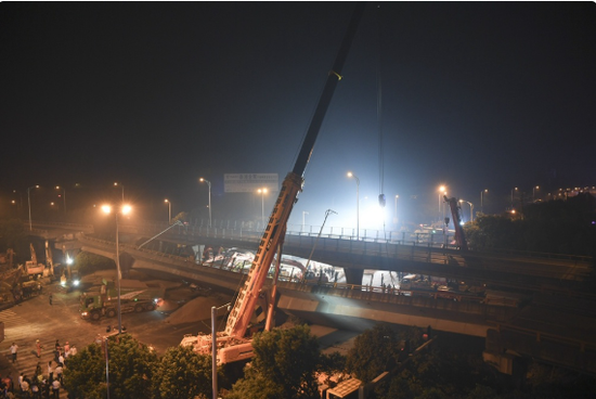 无锡高架桥侧翻事故已致3死2伤