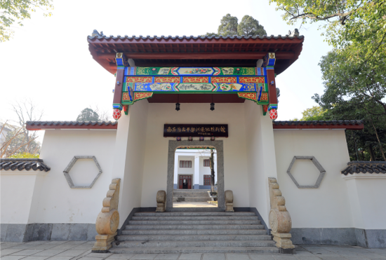 南岳衡山红色旅游路线景点之南岳游击干部训练班陈列馆。