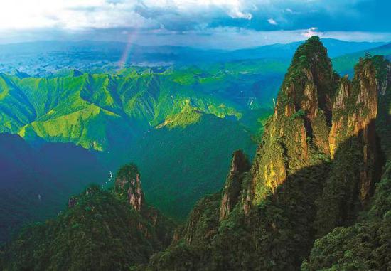 莽山风景。