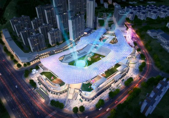 凤凰领创城市广场效果图